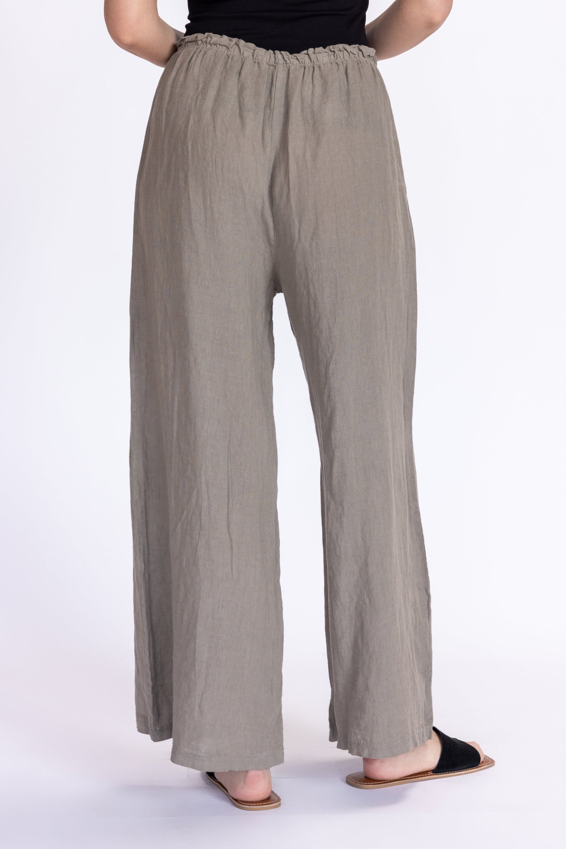 【極美品】Ameri RUSTIC LINEN PANTS Ameri（アメリ）の「RUSTIC LINEN PANTS（その他パンツ）」 - WEAR