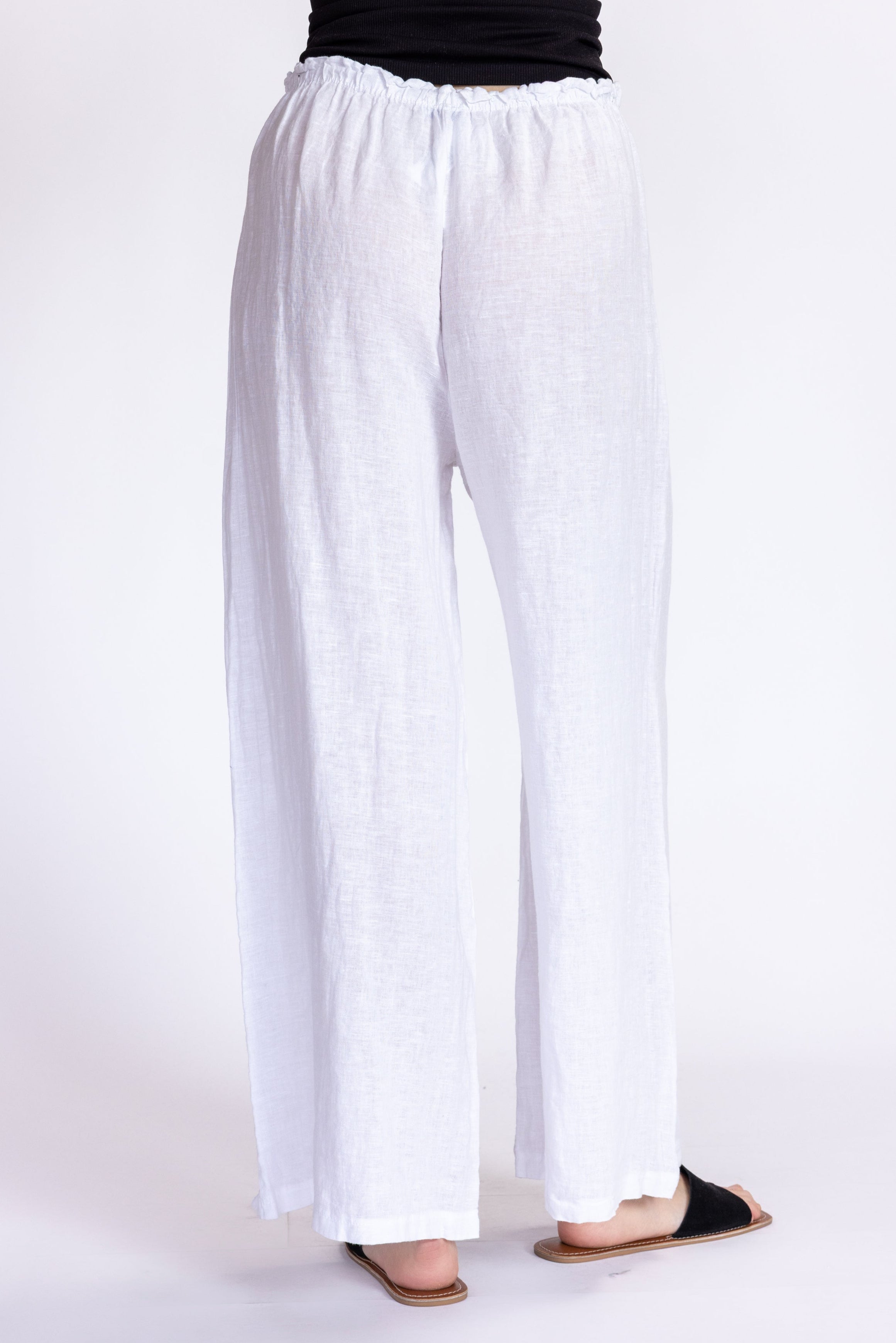 【THE MOZZ】Natural Linen Pants Zuma Linen Pants – Nati Boutique