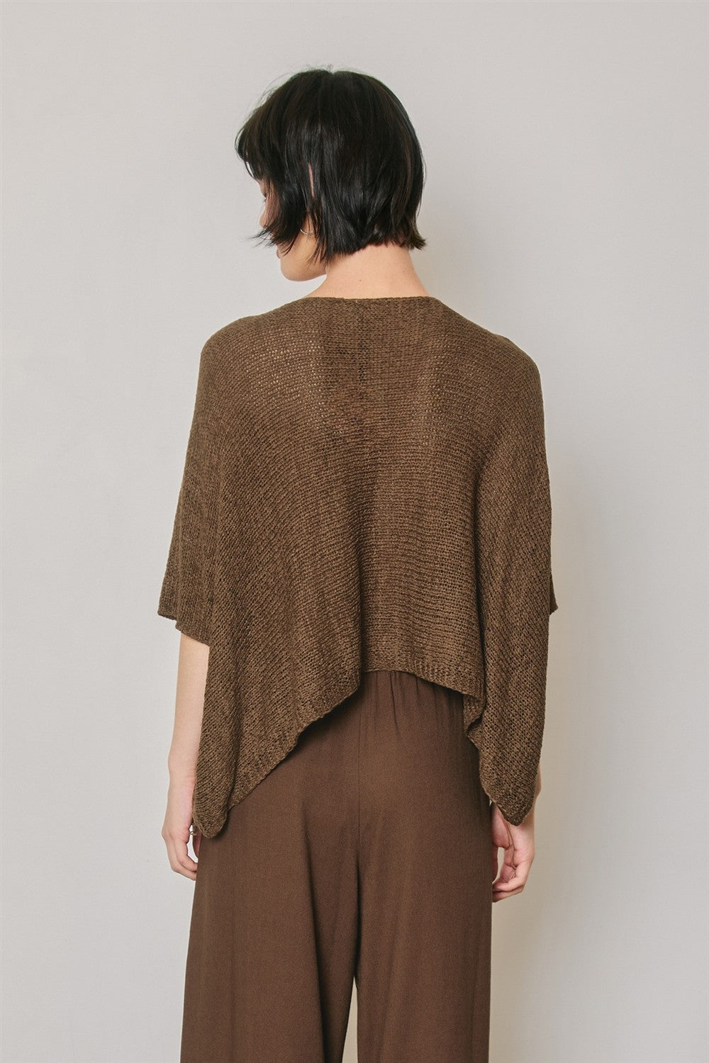 Myra Cropped Poncho