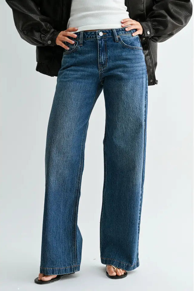 Low Rise Baggy Jean