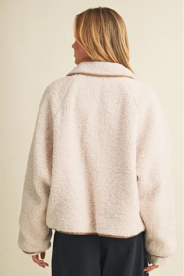 Margaret Reversible Teddy Jacket