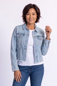 Distressed Jean Jacket