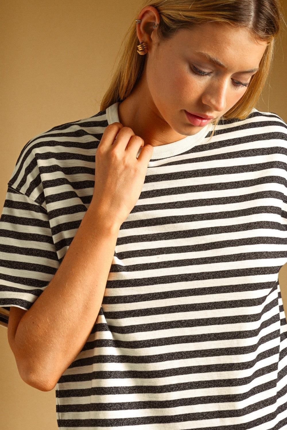 Stevie Striped Tee