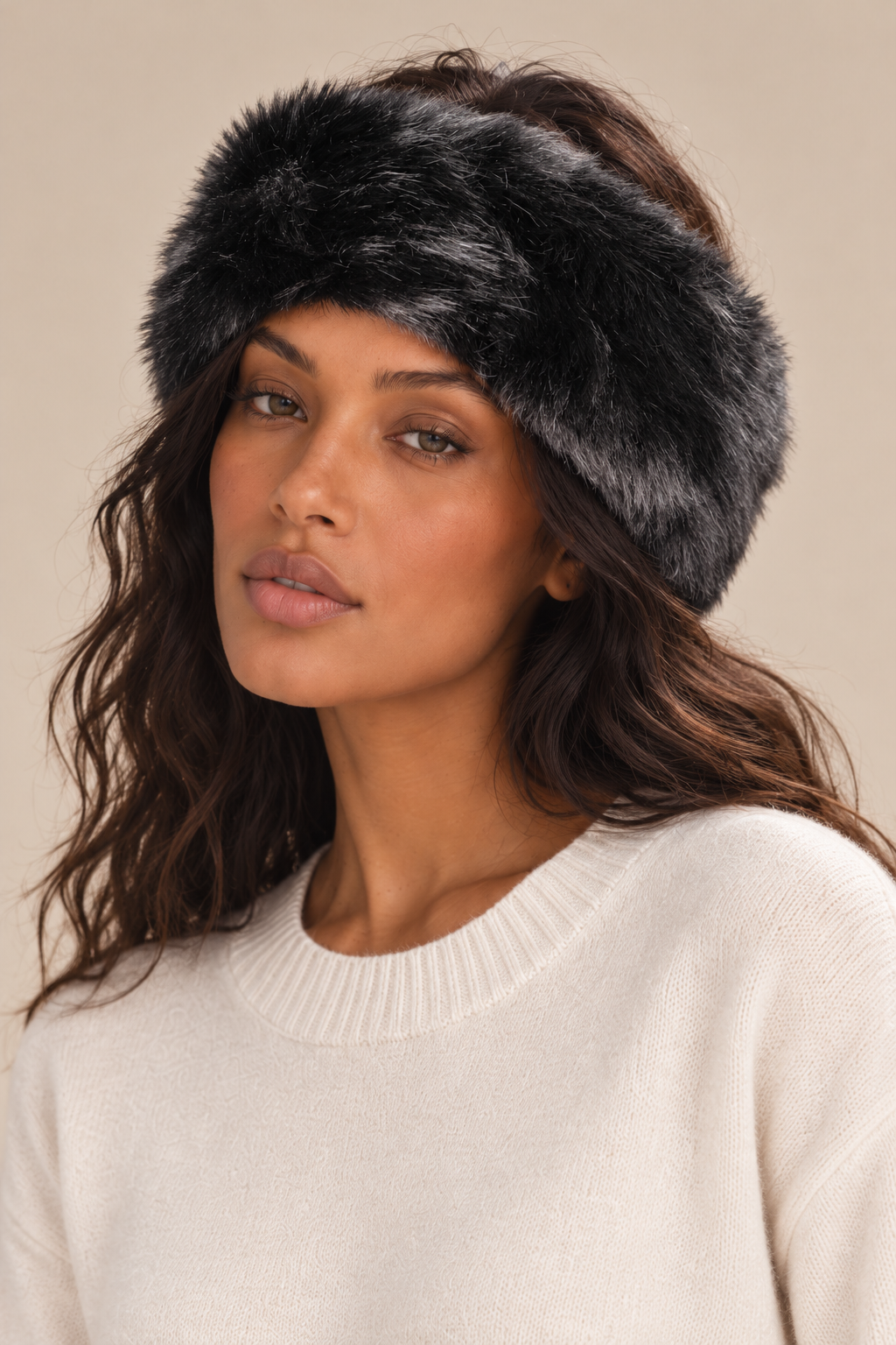Faux Fur Headwrap