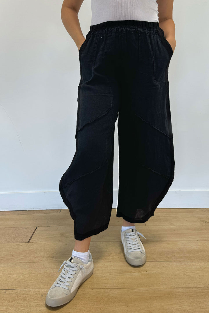 Barrel Linen Pants