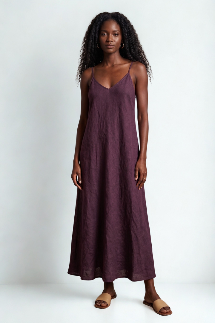 Linen Slip Dress
