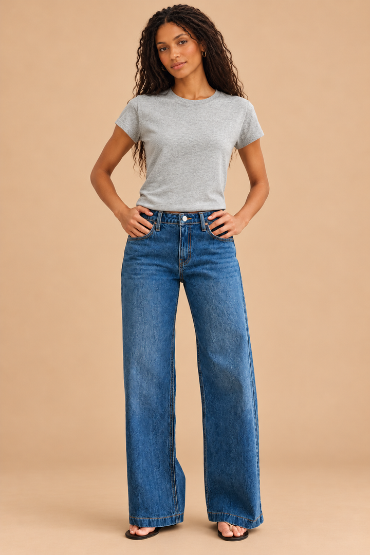Low Rise Baggy Jean