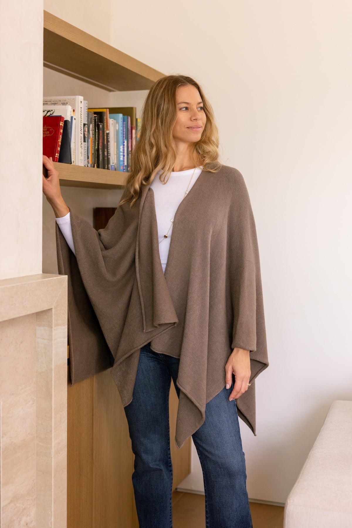 Luna Drape Cardigan – Nati Boutique