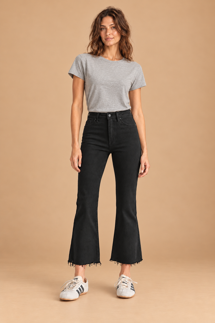 Marnie Cropped Flare Jean