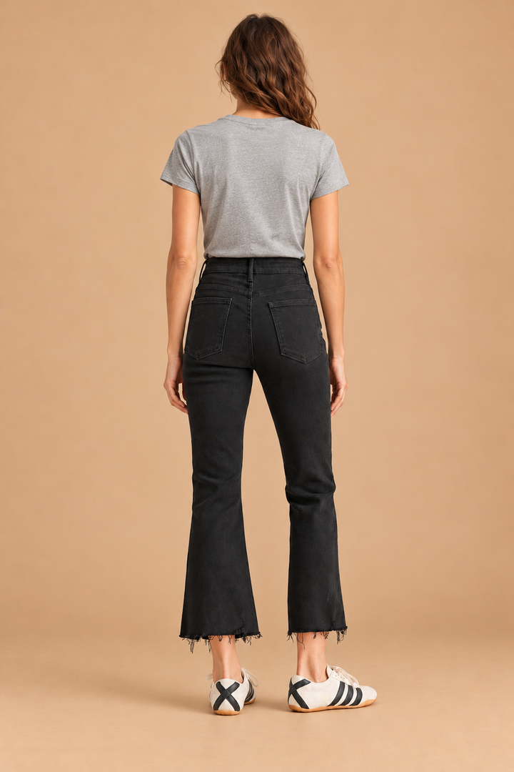 Marnie Cropped Flare Jean