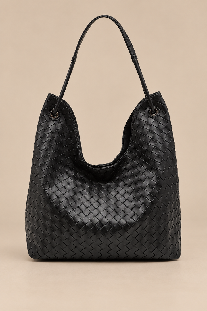 Nova Woven Shoulder Bag