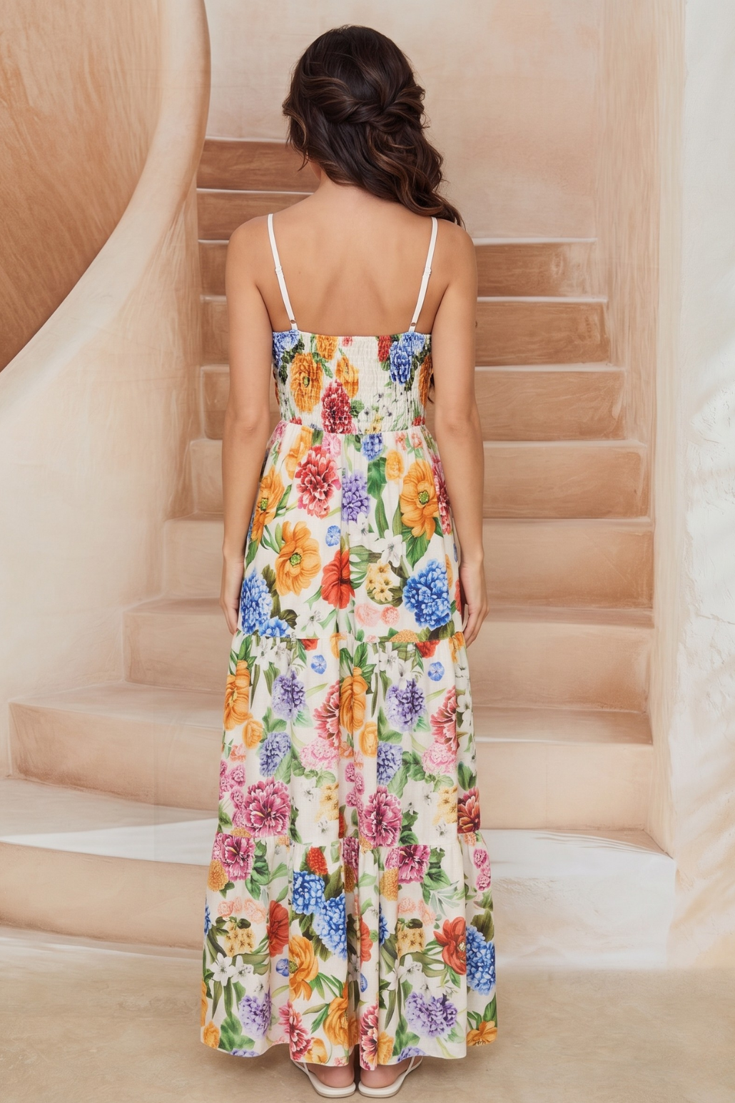 Ophelia Floral Maxi Dress