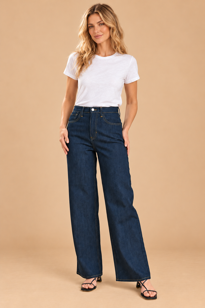 Relaxed Wide Straight Jean