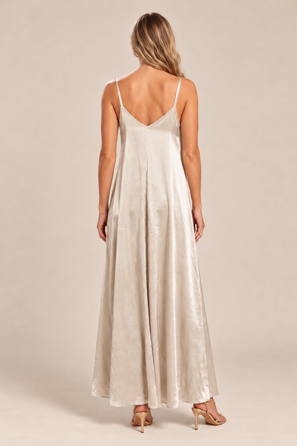 Skylar Silky Slip Maxi Dress