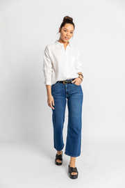 California Classic Wide Leg Jeans